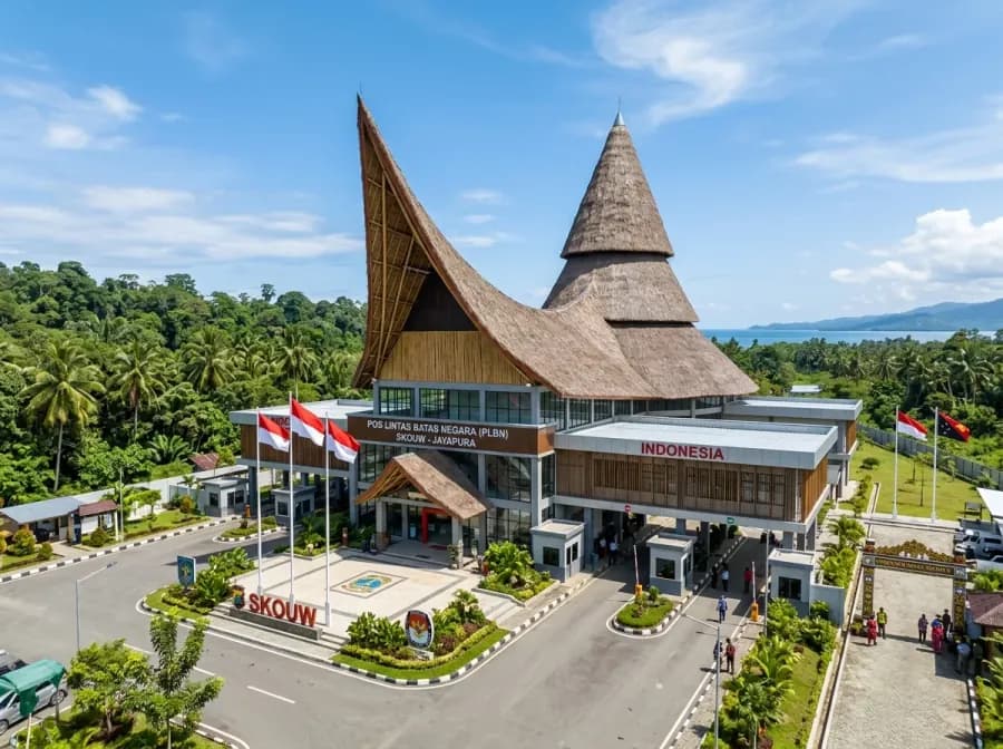 Pos Lintas Batas Negara (PLBN) Skouw